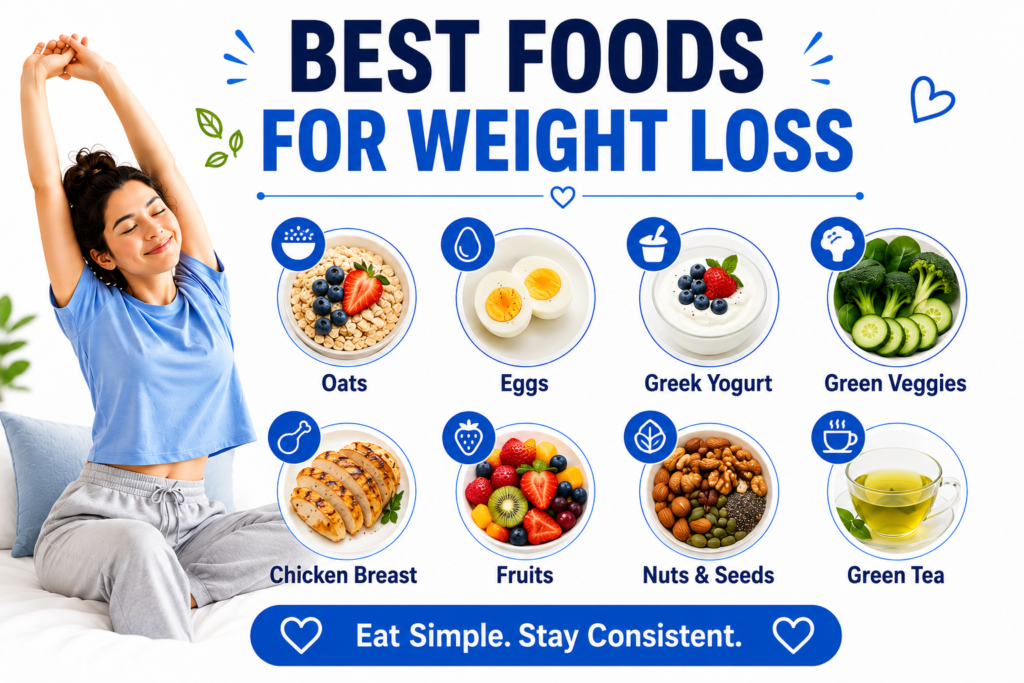 Best Foods for a Lazy Girl Weight Loss Routine