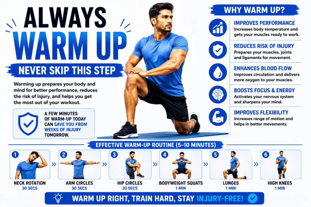 Always Warm Up — Never Skip This Step