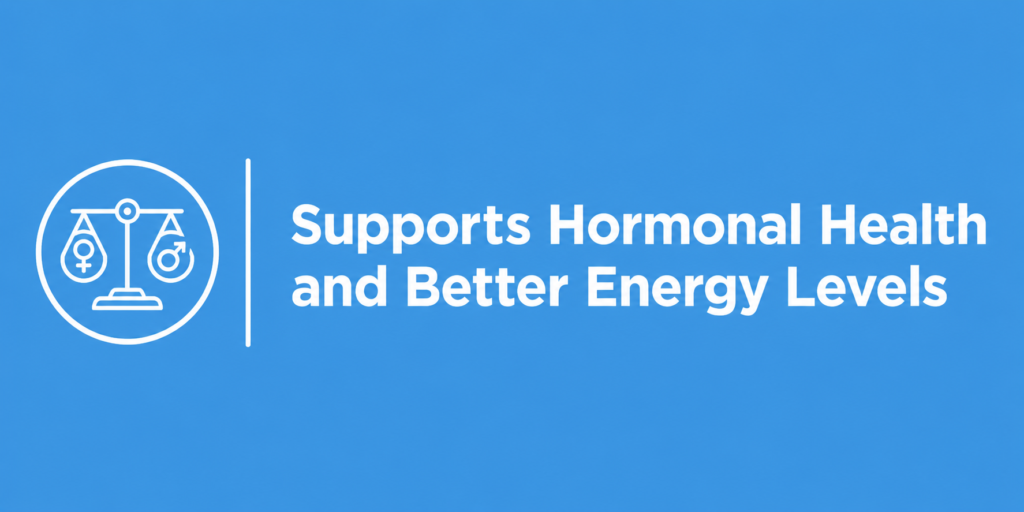 . Supports Hormonal Health and Better Energy Levels