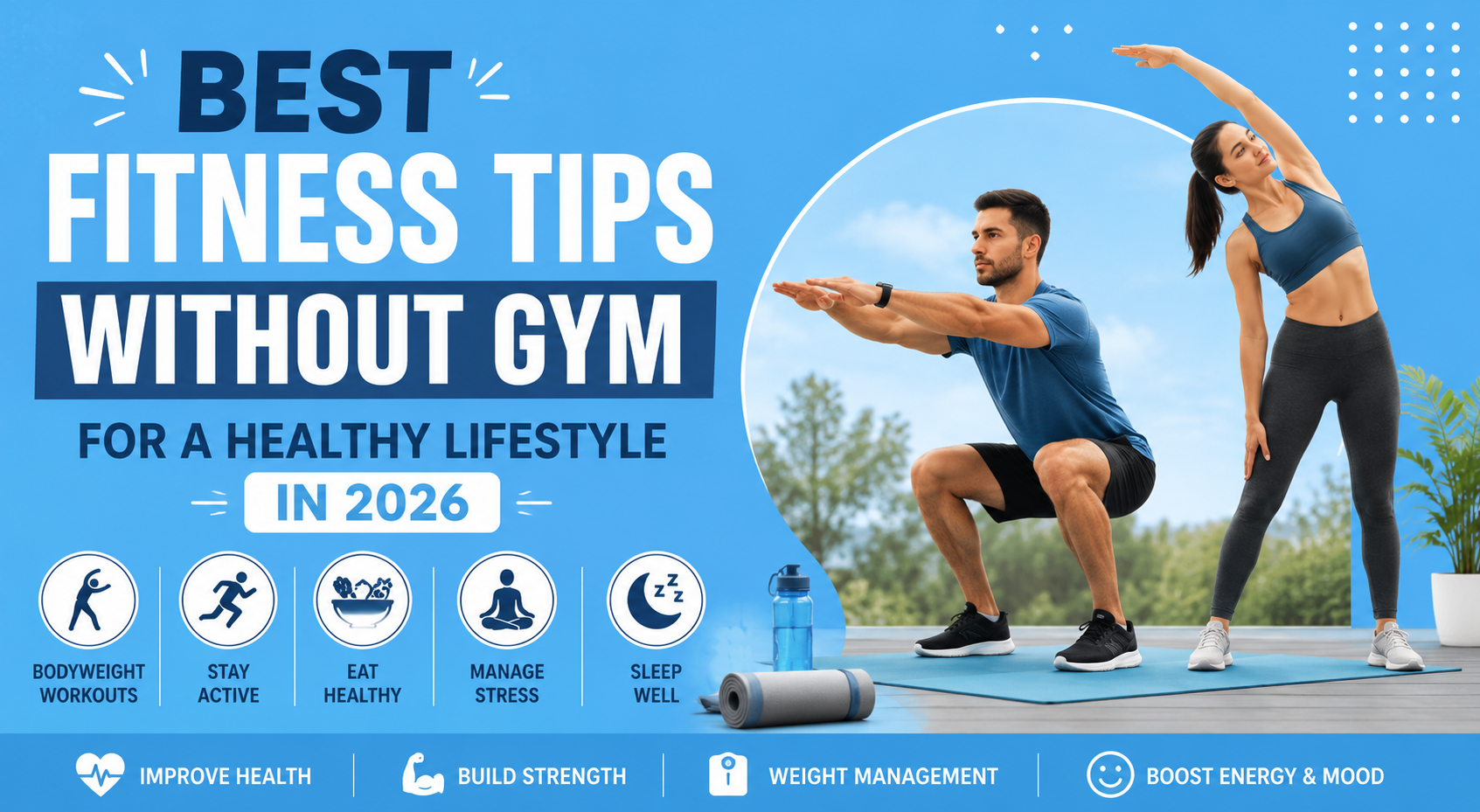 "Best Fitness Tips Without Gym for a Healthy Lifestyle