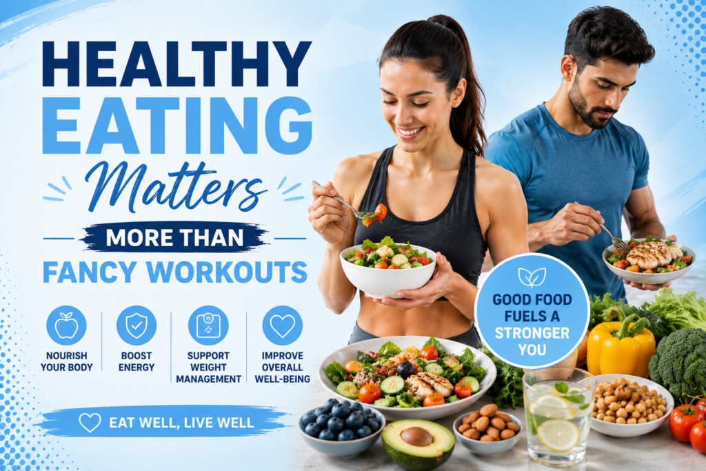 Healthy Eating Matters More Than Fancy Workouts