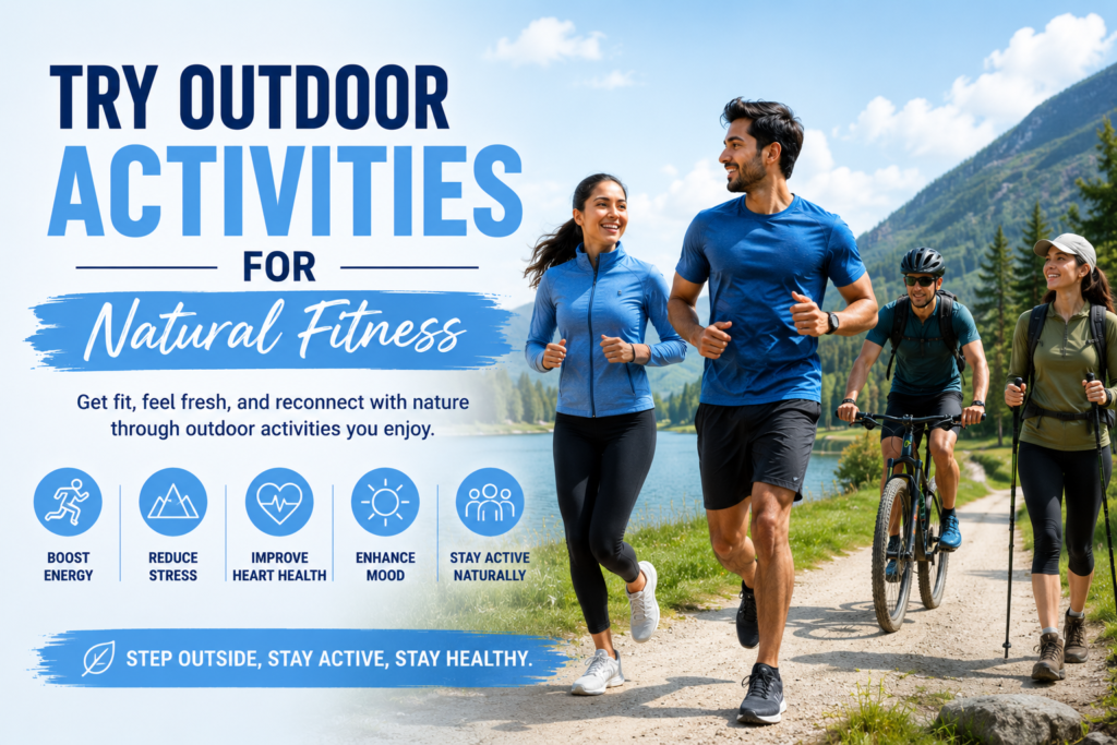 Try Outdoor Activities for Natural Fitness