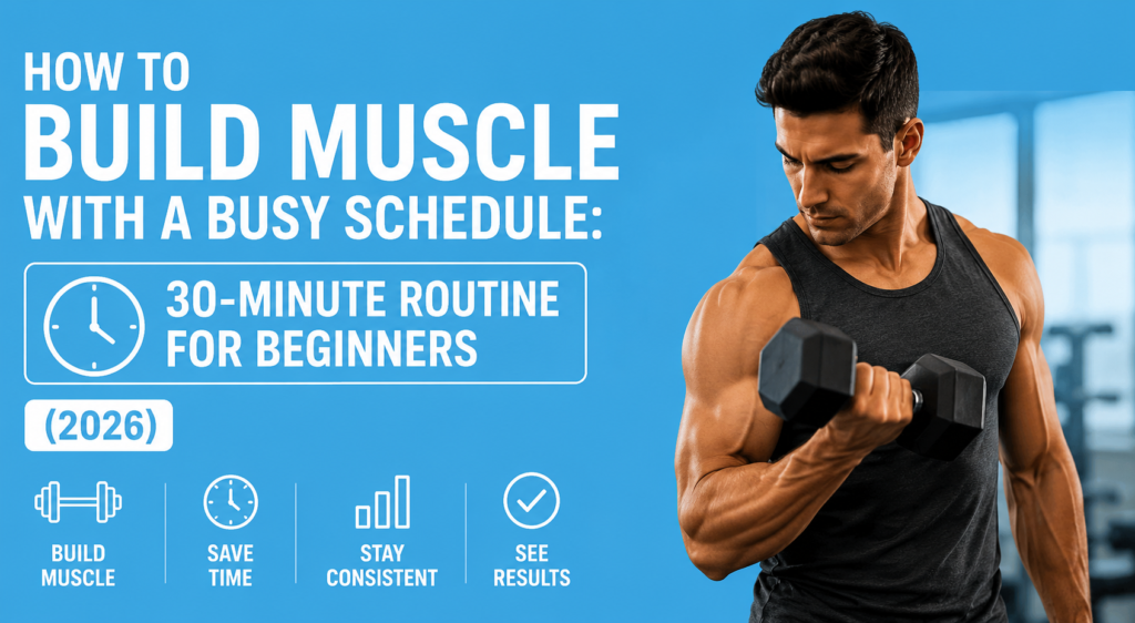 How to Build Muscle with a Busy Schedule