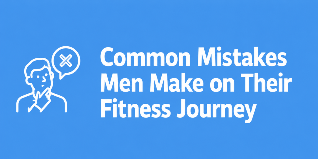 Common Mistakes Men Make on Their Fitness Journey