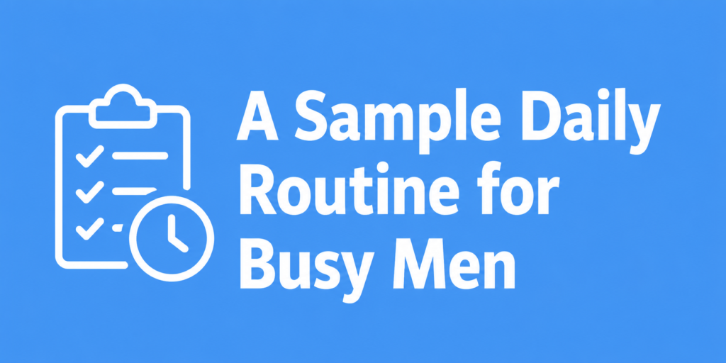 A Sample Daily Routine for Busy Men