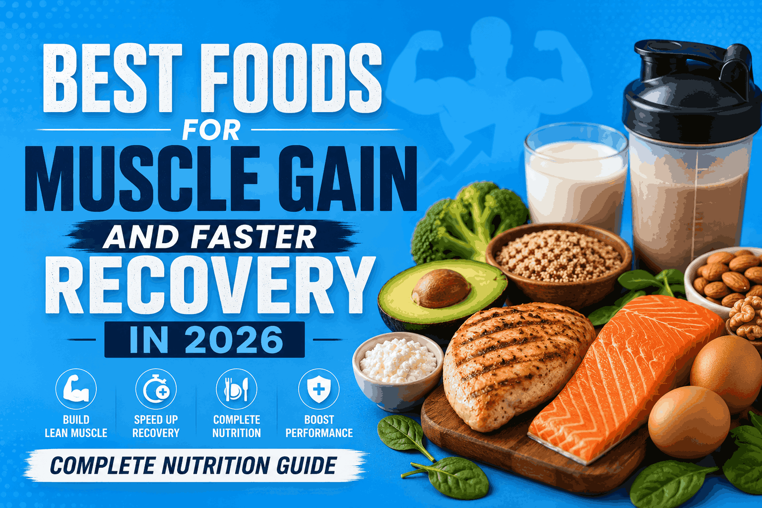 Best Foods for Muscle Gain and Faster Recovery