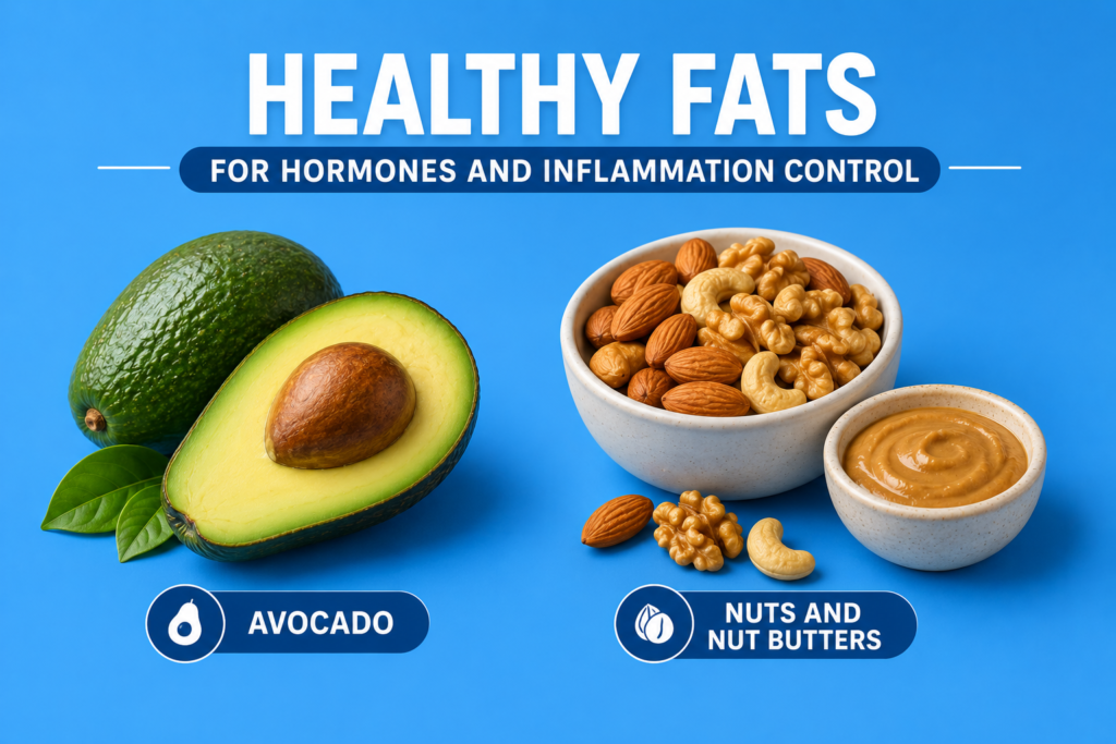 Healthy Fats for Hormones and Inflammation Control