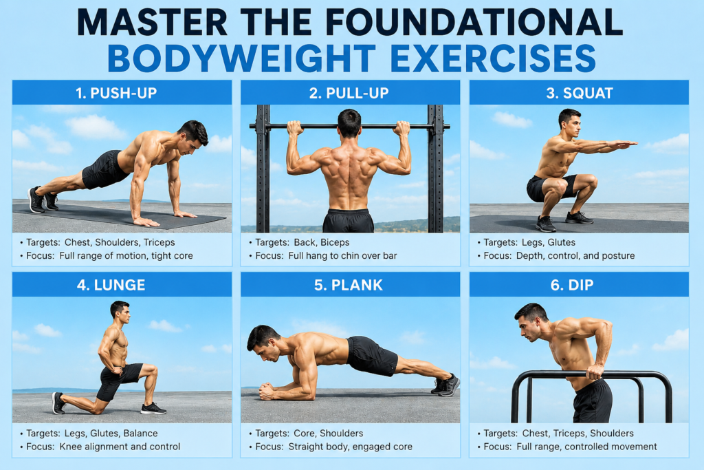 Master the Foundational Bodyweight Exercises