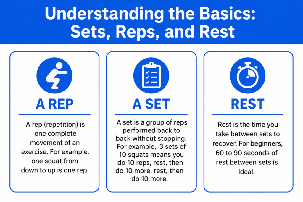Understanding the Basics: Sets, Reps, and Rest
