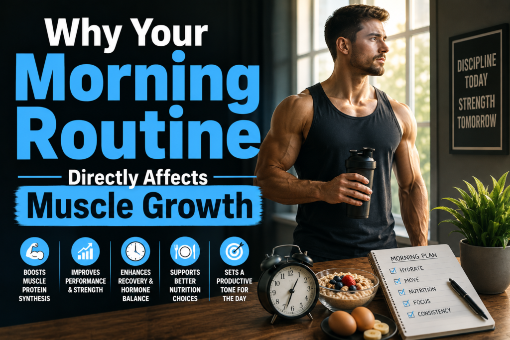 Why Your Morning Routine Directly Affects Muscle Growth