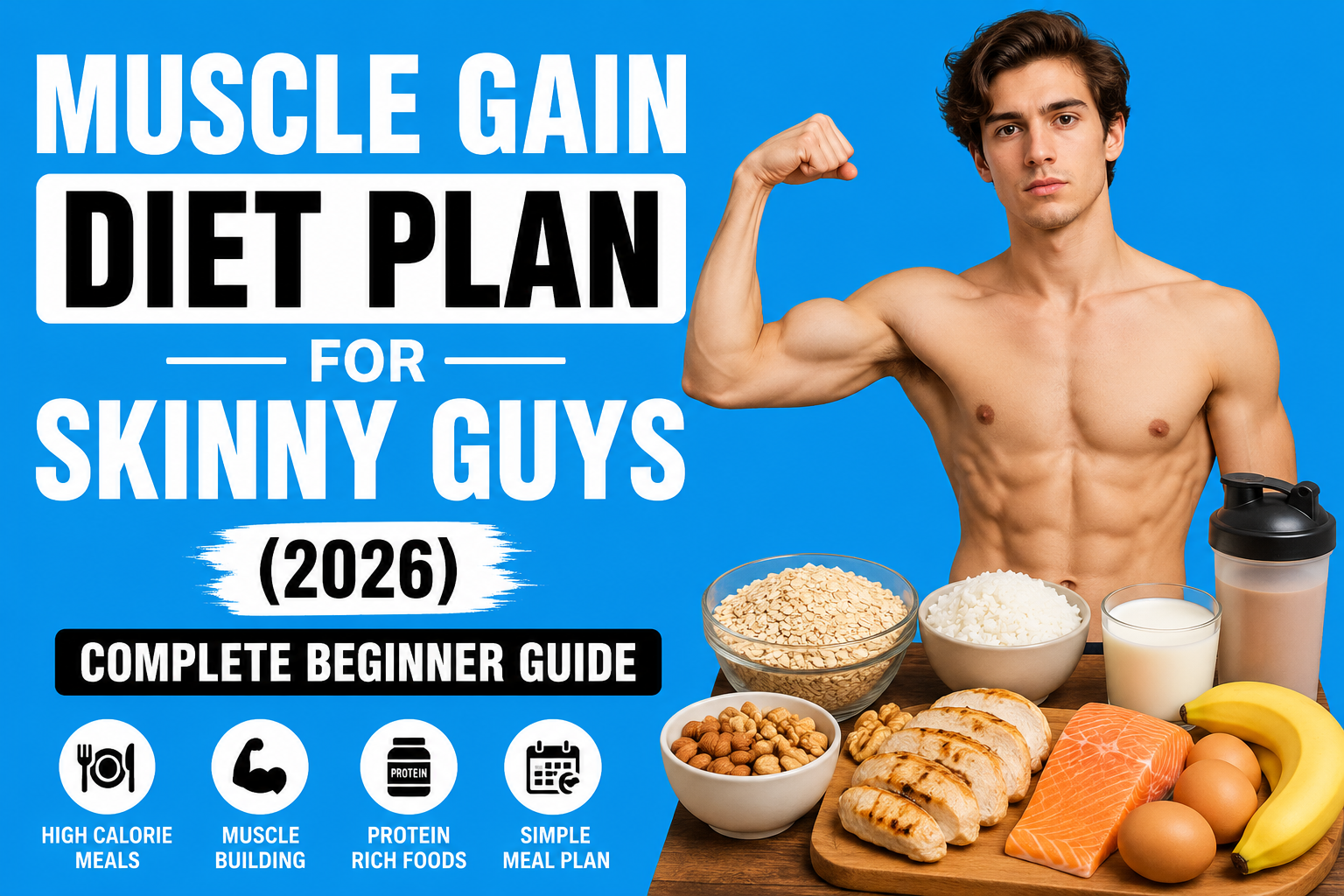 Muscle Gain Diet Plan for Skinny Guys