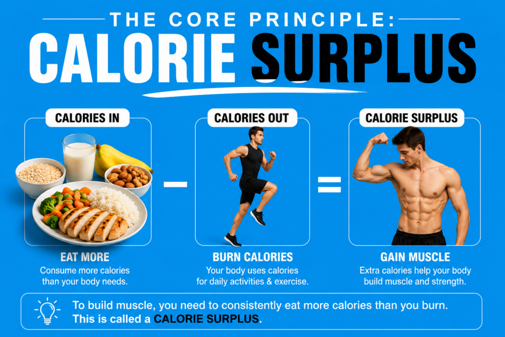 The Core Principle: Calorie Surplus