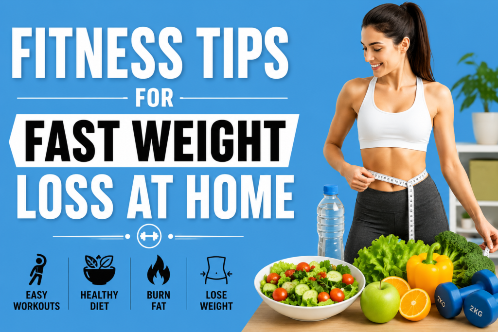 Diet Tips for Fast Weight Loss at Home