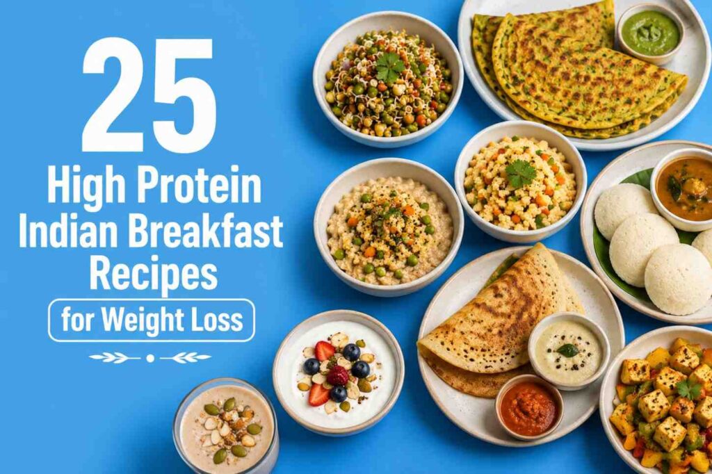 25 high protein Indian breakfast recipes