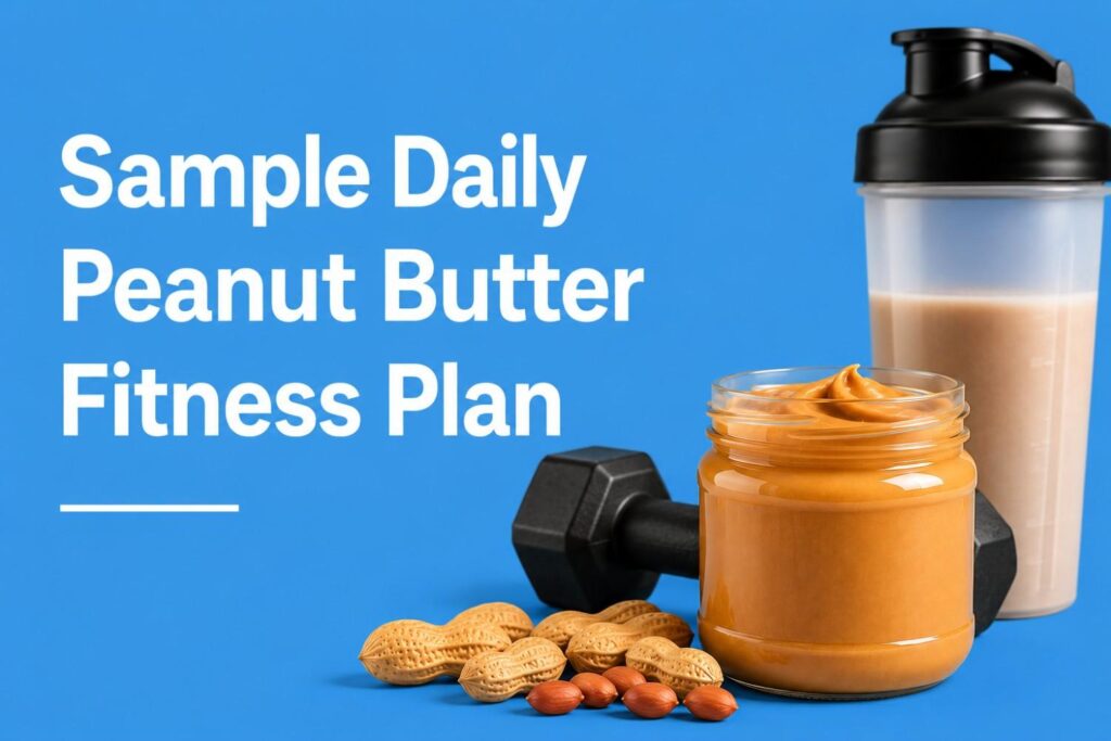 Sample Daily Peanut Butter Fitness Plan