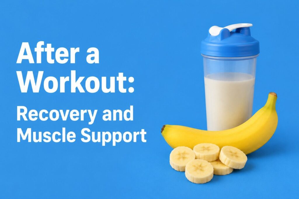 After a Workout: Recovery and Muscle Support
