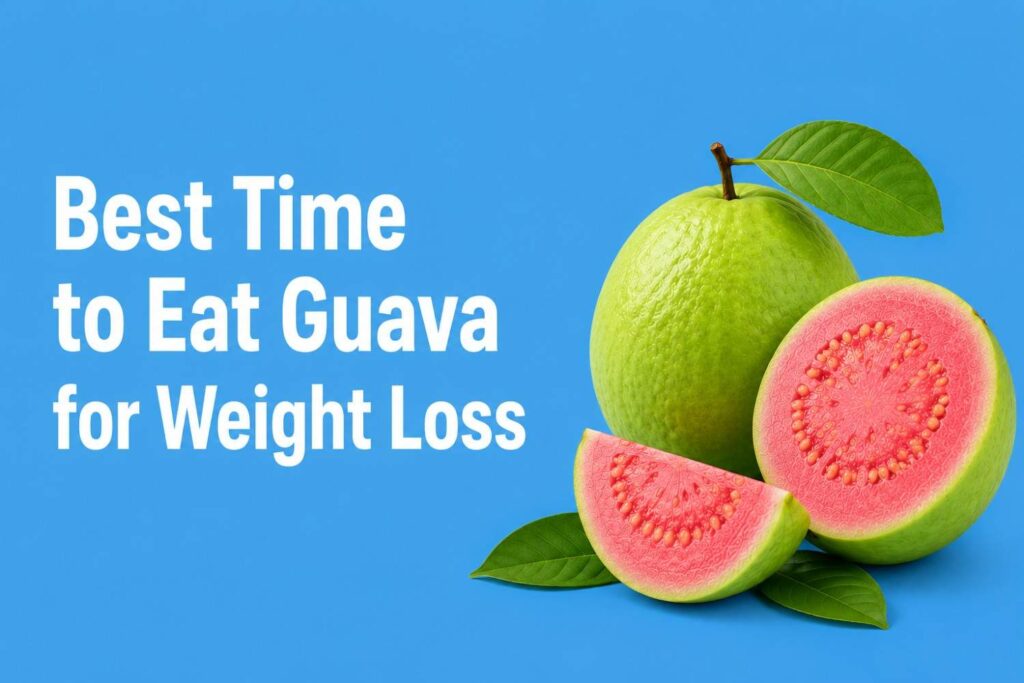 Fresh guava for healthy weight loss