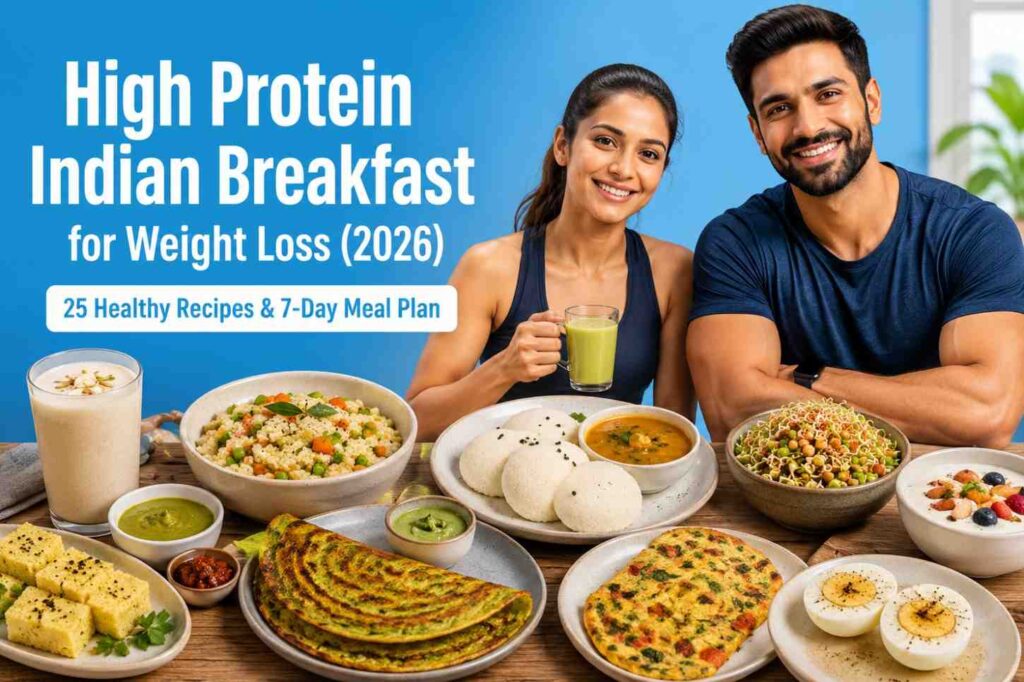 High-Protein Indian Breakfast for Weight Loss