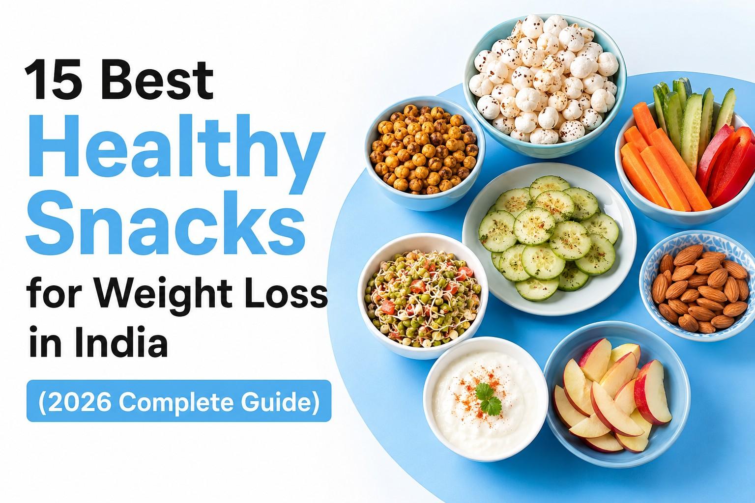 : Healthy Indian snacks for weight loss